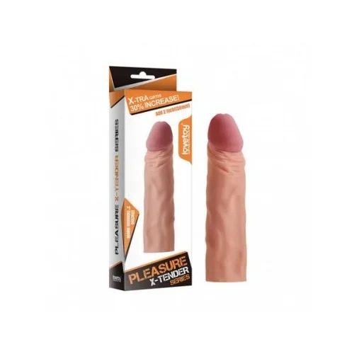Lovetoy Podaljšek za penis Pleasure X-Tender 19cm