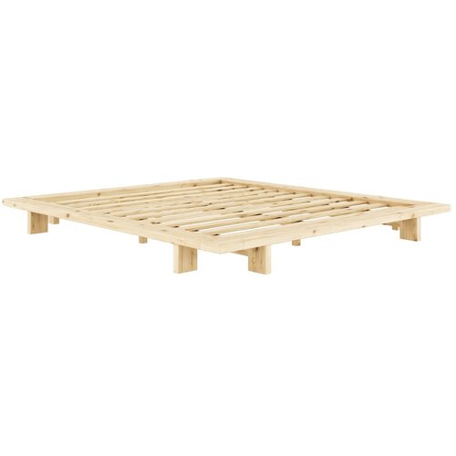 Karup Design Zakonska postelja iz borovega lesa z letvenim dnom 180x200 cm Japan - Karup Design Cene