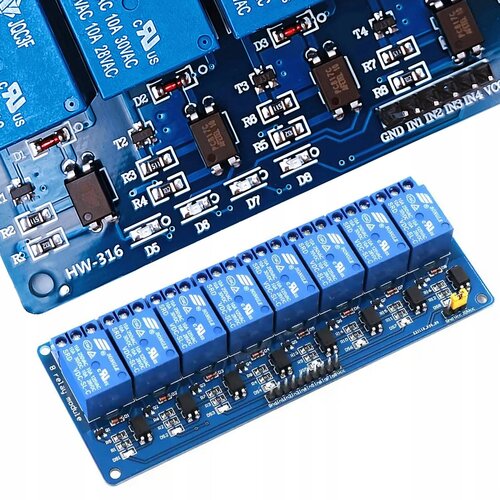 Rosfix 8-kanalni relejski modul 12v arduino, (21656665) Slike