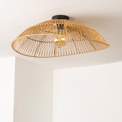  Brilagi - LED nadgradni luster CERIA BOHO 1xE27/40W/230V prečnika 70 cm, braon Slike