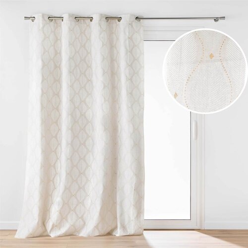 Douceur d int&amp;eacute;rieur Bež zavesa 140x240 cm Maho &amp;ndash; Slike