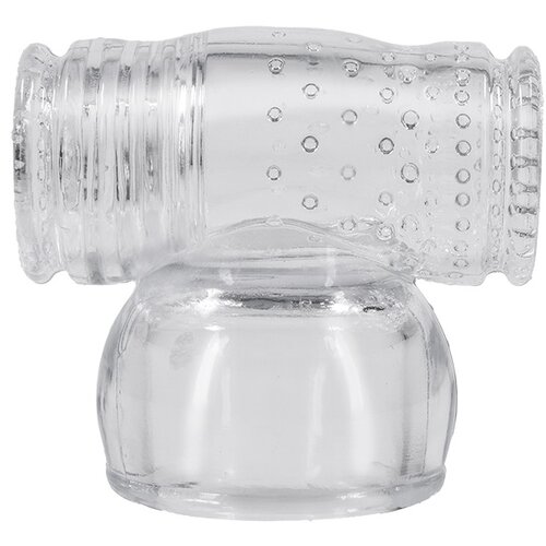 Doc Johnson Merci Cock Stroker Wand Attachment Clear Slike