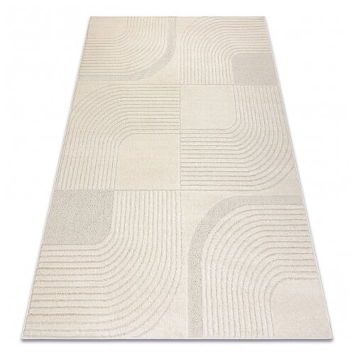 RugsX DUNE 8011 preproga kremna – geometrijska, linije, struktura 200x290 cm, (5000231752) Cene