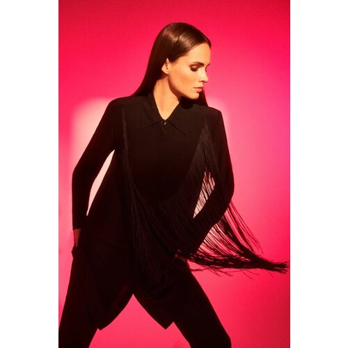 Marisse Oversized Shirt With Fringes Cijene