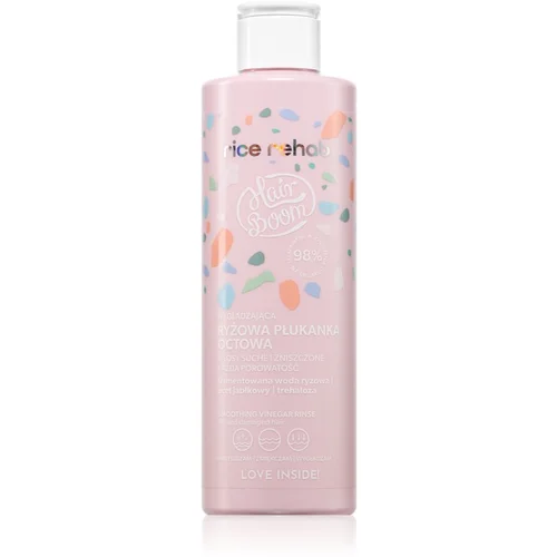 BodyBoom HairBoom Rice Rehab Smoothing Rice Hair vlažilno pršilo za lase 200 ml