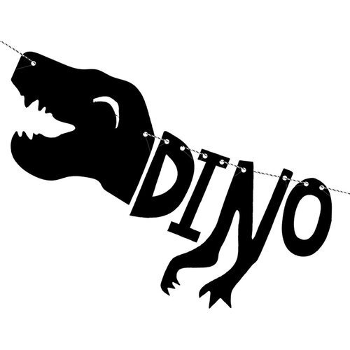 PARTY DECO napis dino party, 20x90 cm Cene