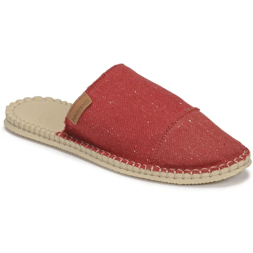 Havaianas Natikači ESPADRILLE MULE ECO Rdeča