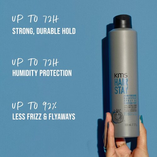 KMS Hair Stay Firm Finishing Hairspray lak za lase za fiksacijo in obliko 75 ml Slike