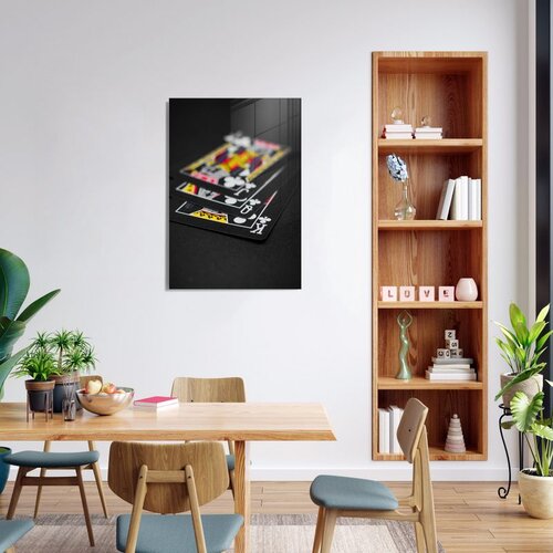 WALLXPERT Dekorativna slika od kaljenog stakla 50 x 70 cm - Vi&scaron;ebojna Cene