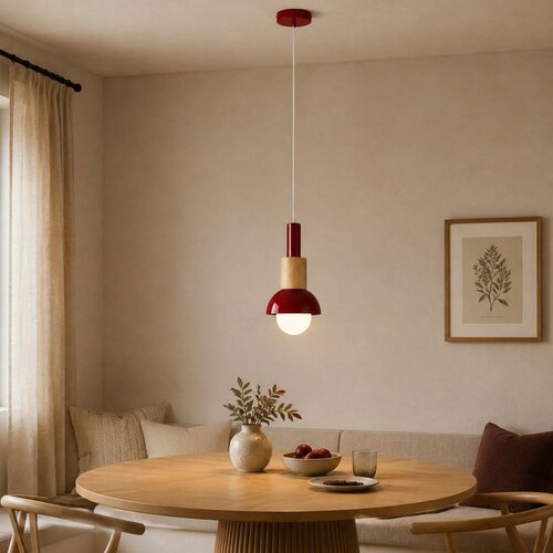Opviq luster Elwood 20800-B, 1 × E27, bordo Cene