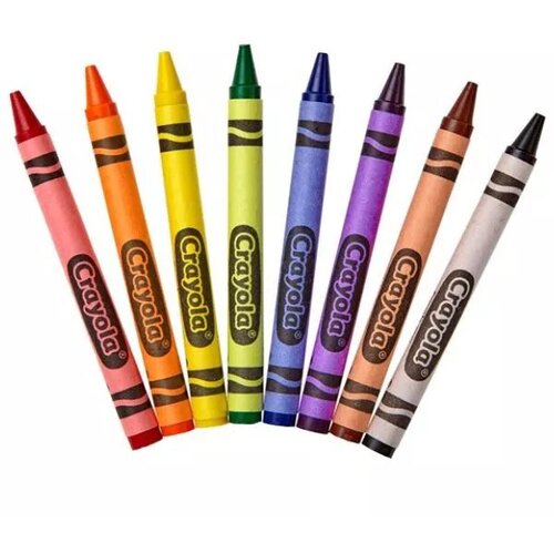 Crayola - 8 kosov voščene krede Cene