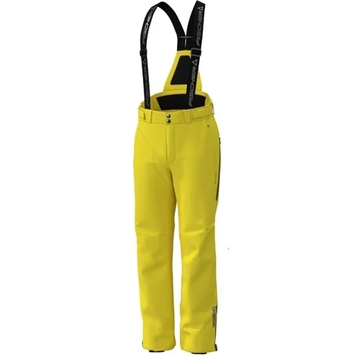 Fischer RC4 Pants Yellow L Skijaške hlaće