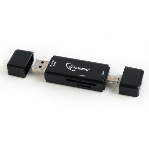 Gembird UHB-CR3IN1-01 Multi-USB za mobilne telefone (USB, Micro USB, Type-c) čitač memorijskih kartica Slike