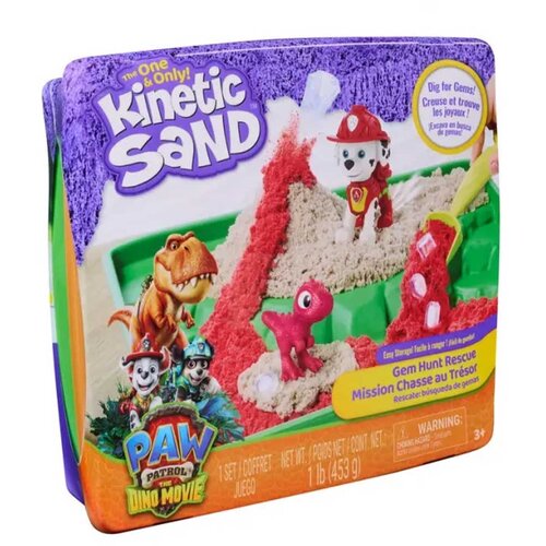 Spin Master Kinetic Sand: Tačke na patrulji Marshall komplet modelirnega peska - Slike
