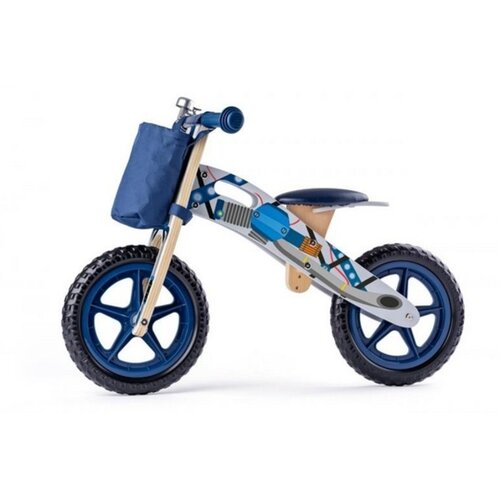 Woody balans biciklo plavo 93065 Slike