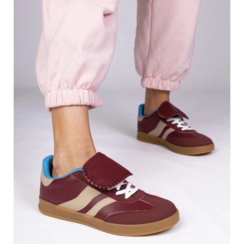 Gemre Burgundy women's sports sneakers Lukka Cijene