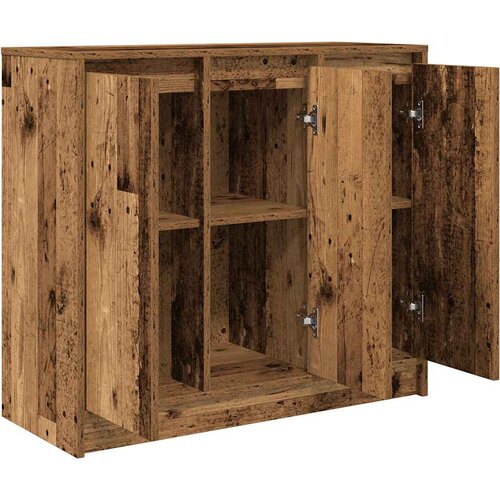  Komoda staro drvo 85x34x76 cm od konstruiranog drva Slike