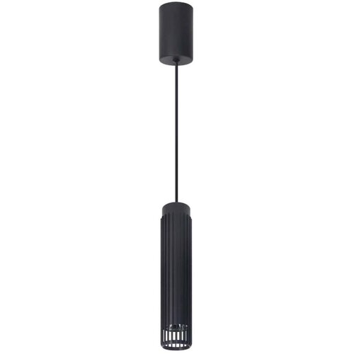 Viseći luster na sajli VERTICAL 1xGU10/8W/230V crna Slike