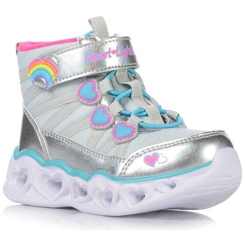 Skechers Visoke superge Heart Lights-sweet Siva Cene