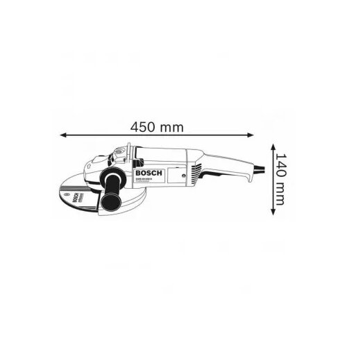 Bosch ugaona kutna brusilica GWS 20-230 H Slike