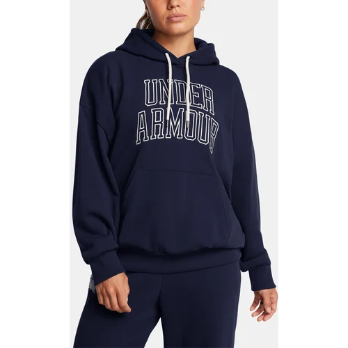 Under Armour Women's sweatshirt UA Icon HWT Terry OS Hdy-BLU - Women's