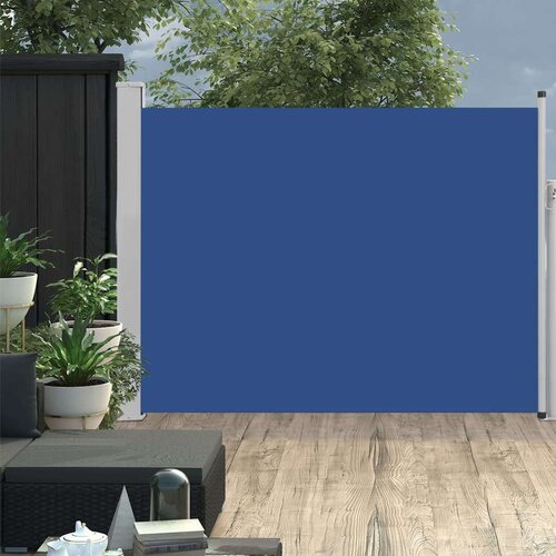  Uvlačiva bočna tenda za terasu 140 x 500 cm plava Cijene