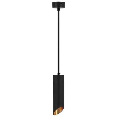  Luster na sajli 1xGU10/35W/230V 30 cm crna Slike