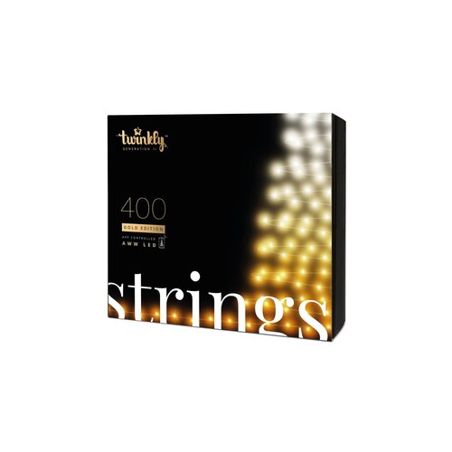 TWINKLY LED svetlobna veriga (400 pametnih LED diod, odtenki bele svetlobe) Cene