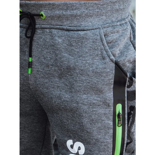 DStreet Men's sweatpants with anthracite print Cijene