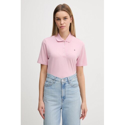 Tommy Hilfiger pamučna ženska polo majica Cene