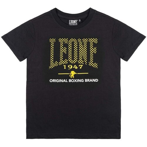 Leone 1947 Majice s kratkimi rokavi Boy T-Shirt Short Sleeves Neon Črna Cene