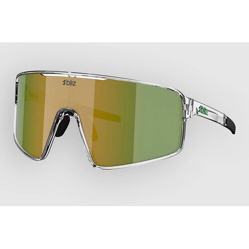 BLIZ Active Eyewear P001S Transparent White Soncna ocala brown w green multi Slike
