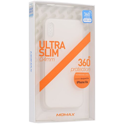  Maska za iPhone XS Momax Future Membrane 03mm bela Cene