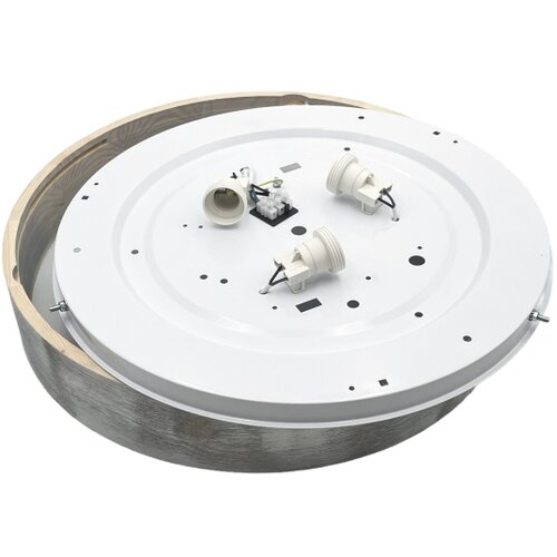 Brilagi plafonska lampa pino 3xE27/15W/230V borovina/srebrna prečnik 47,5 cm Slike