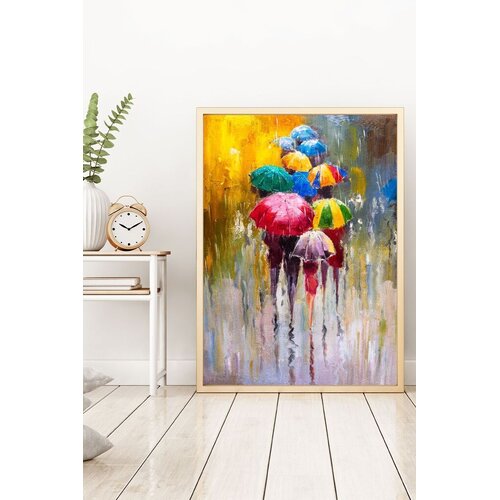 WALLXPERT Uramljena slika Huhu187, 35x50 cm Cijene