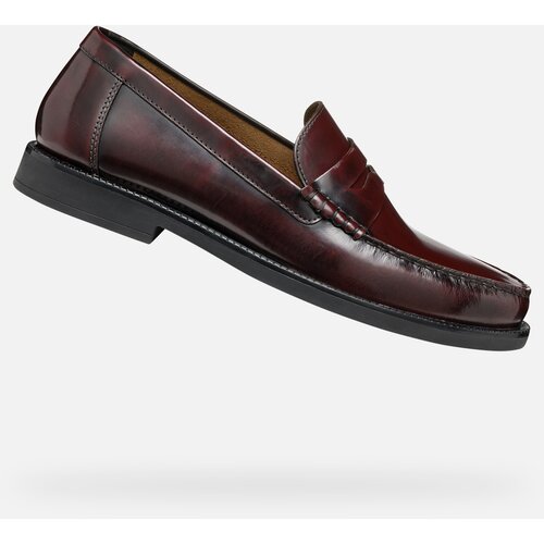 Geox Dark brown men&amp;#039;s loafers Recanati - Men&amp;#039;s Slike