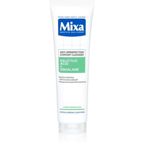 Mixa Anti-Imperfection Comfort Cleanser gel za čišćenje lica za nepravilnosti na licu sklono aknama 150 ml Cene