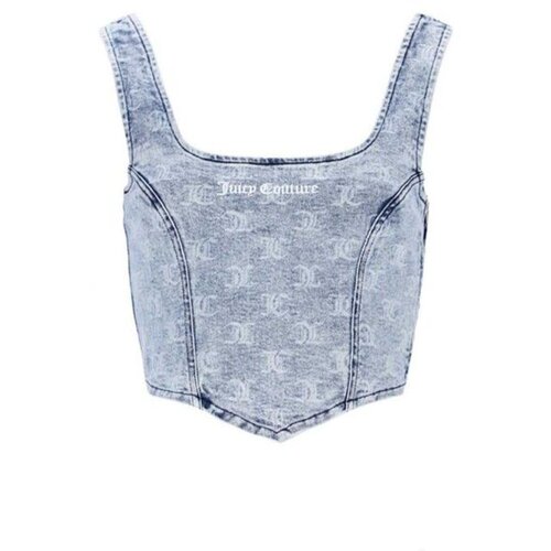 Juicy Couture ženski top Dani Denim Corset JCWC122053-131 Cene