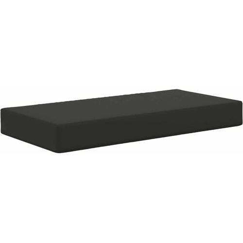VidaXL Zunanja sedežna blazina Črna 80 x 40 x 8 cm 100% poliester, (5000202273) Slike