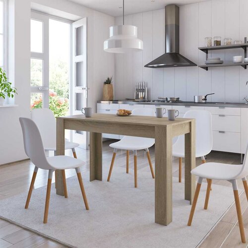  Blagovaonski stol boja hrasta 120x60x76 cm konstruirano drvo Cene
