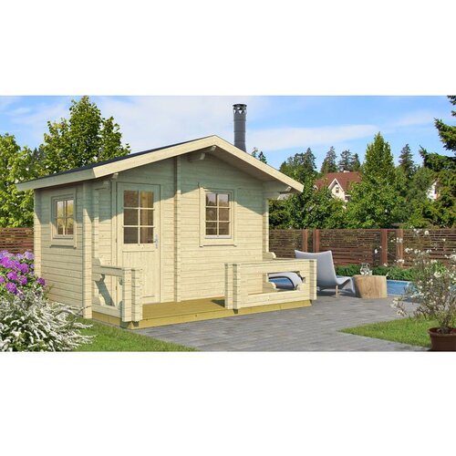 Male kuće Sauna kućica Pihasauna PIHA-TUURI 12 380 &times; 234 cm sa &scaron;indrom Cijene