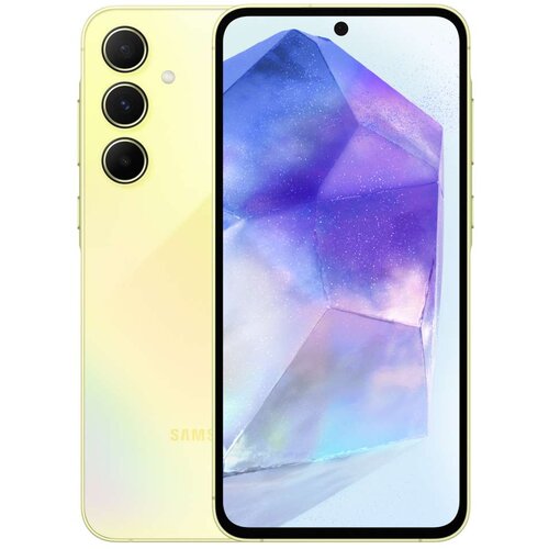 Samsung Galaxy A55 5G 256GB Awesome Lemon 16.83cm (6.6&amp;amp;quot ) Super AMOLED display Android 14 50MP triple camera Slike