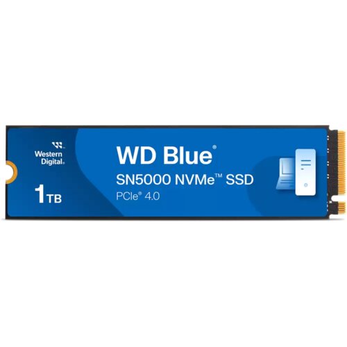  wd 1TB nvme ssd blue SN5000 pcie Gen4 x4 Slike