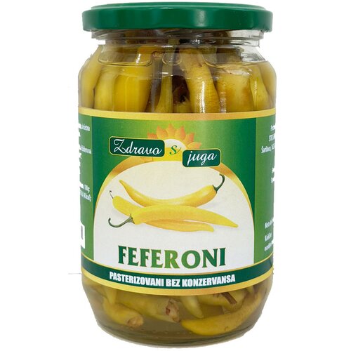 Zdravo_s_juga Feferoni, 310g Cene