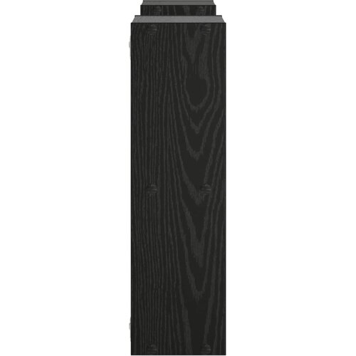  Zidna polica Crni hrast 102 x 17 x 59 cm Prerađeno drvo Slike