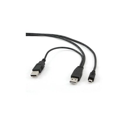  USB 2,0 DUAL kabal A-mini5PM, 1m, GEMBIRD CCP-USB22-AM5P-3 Cene