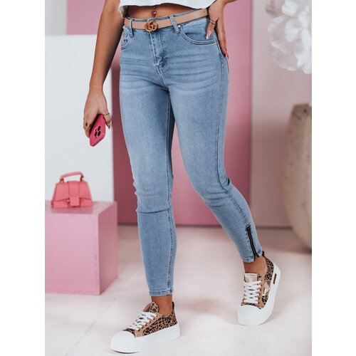 DStreet Spodnie damskie jeansowe skinny FITTALIA Slike