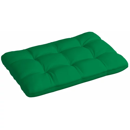  Paletni jastuk zeleni 120 x 80 x 12 cm od tkanine