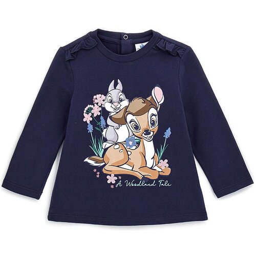 Original Marines majica DR DEAV1455NF DISNEY - BAMBI Ž plava 86 Slike