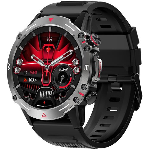 INF Pametna / športna ura s klici Bluetooth Black, (21236381) Cene